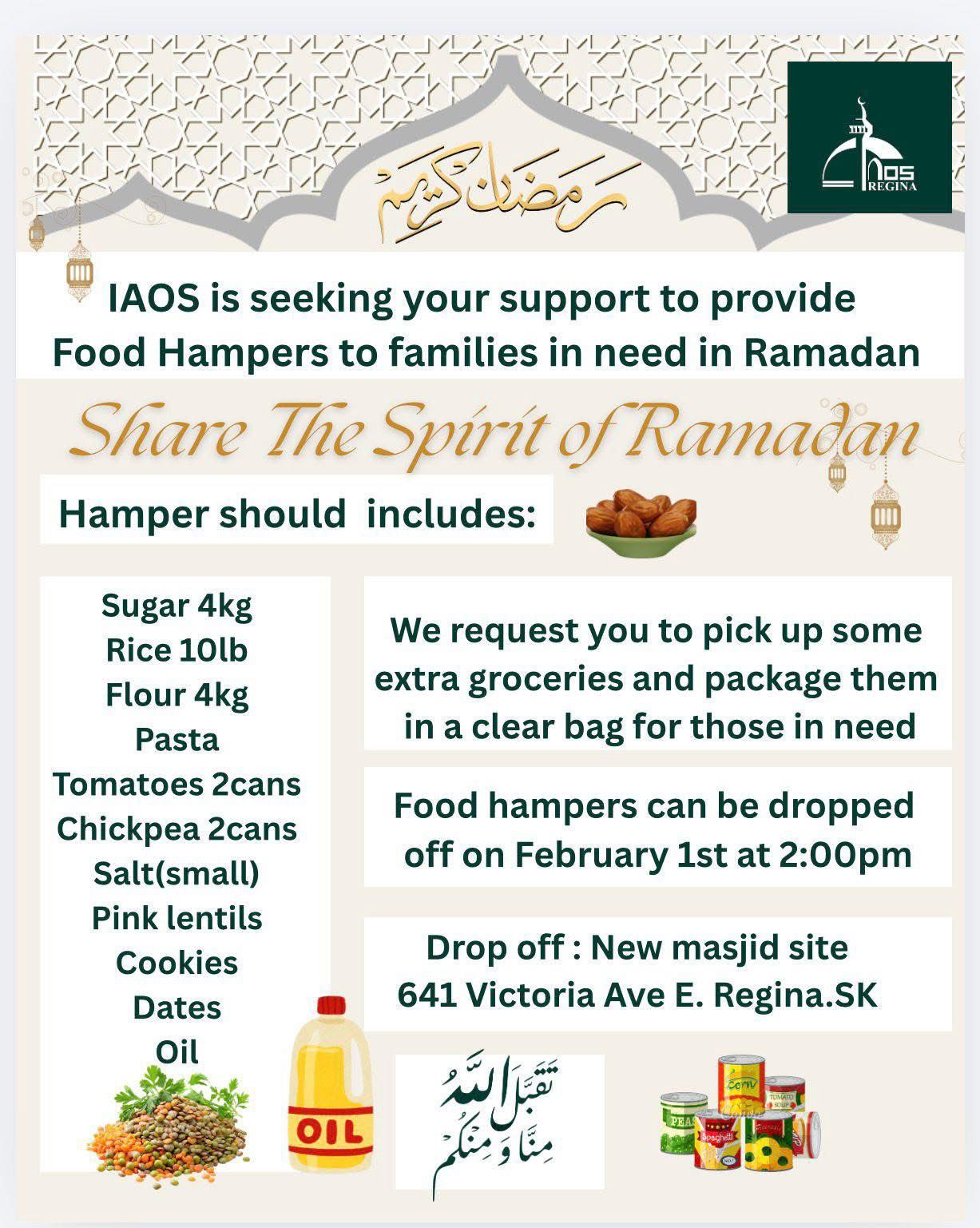 Food Hamper Ramadan